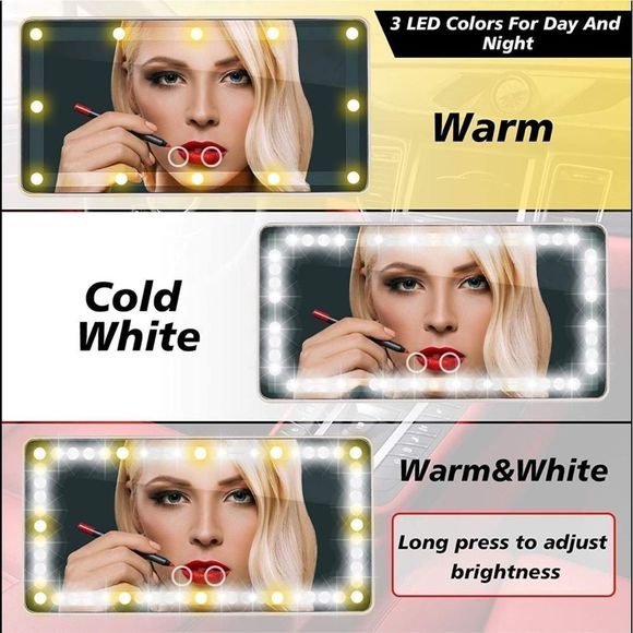 𝅺car Sun Visor Vanity Mirror - Picture 2 of 7